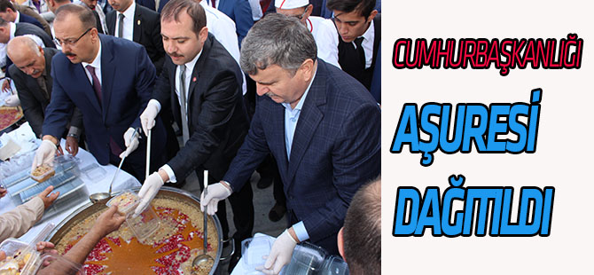 Cumhurbaşkanlığı Konya’da aşure dağıttı