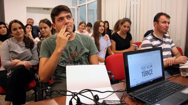 Sancak'ta Türkçeye ilgi artıyor