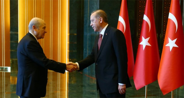 Cumhurbaşkanı Erdoğan-Bahçeli görüşmesi başladı