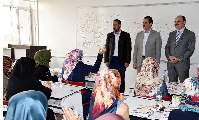 Başkan Altay İslami İlimler Fakültesini ziyaret etti