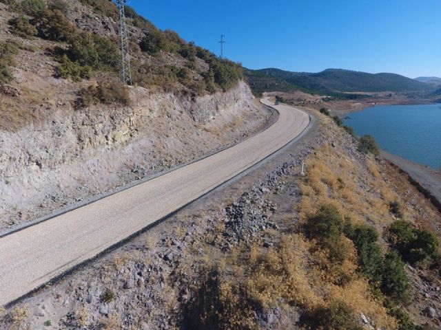 Beyşehir’in Damla Yaylası yolu asfaltlandı