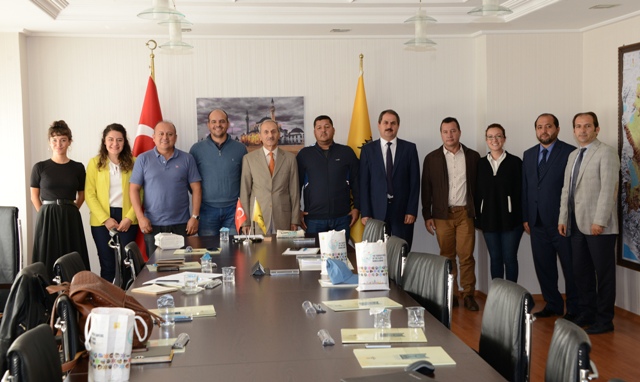 Kolombiyalı Belediye Başkanları Büyükşehir’in Yatırımlarını İnceledi