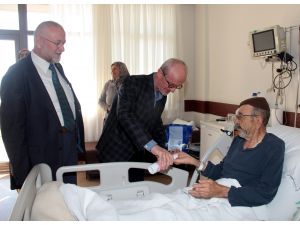 Beypazarı Müftüsü Pese'den hastalara ziyaret