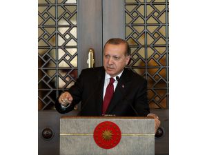 Cumhurbaşkanı Erdoğan, kanaat önderlerine hitap etti