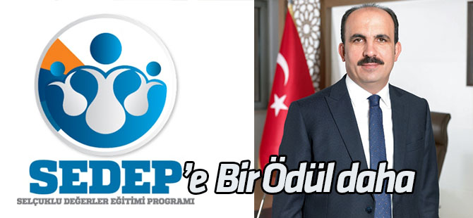 SEDEP'E Milli Eğitim Bakanlığı'ndan Bir  Ödül Daha