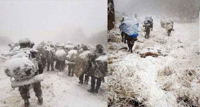 Kato Dağı'nda göz gözü görmüyor Mehmetçik,kar tipi demiyor