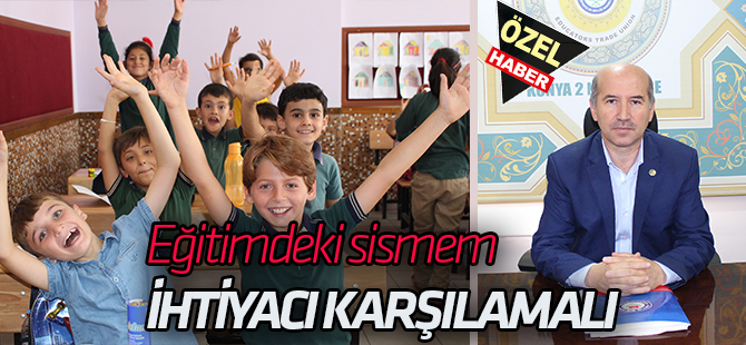 Eğitimdeki Sistem, İhtiyacı Karşılamaya Yönelik Olmalı