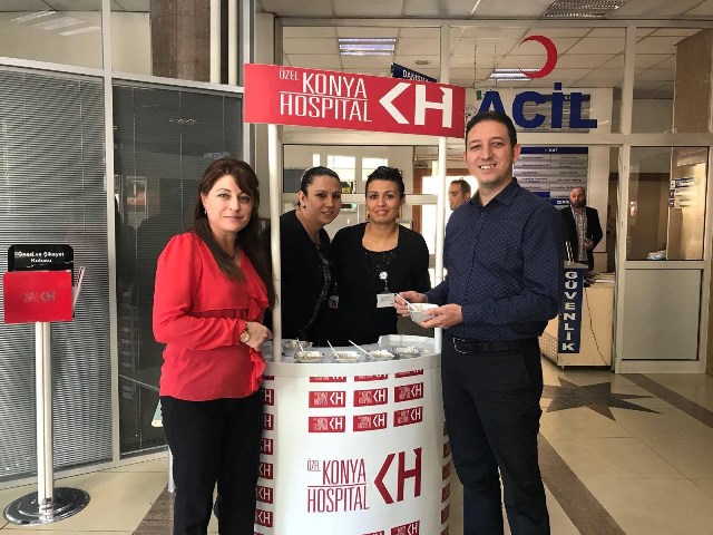 Konya Hospital’den aşure ikramı