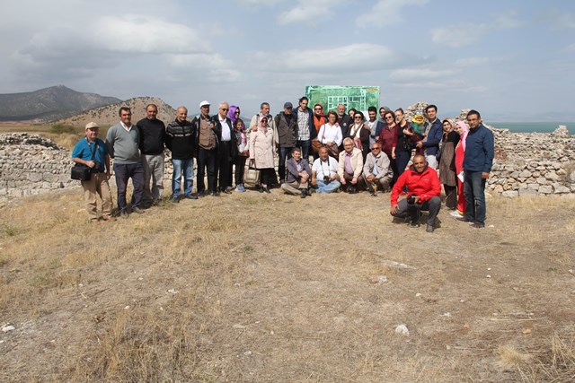 Kültür adamları Beyşehir’i gezdi