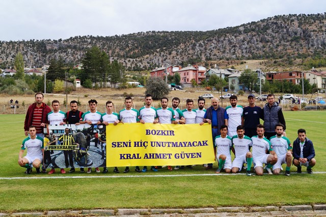 Bozkır Gençlerbiliği'nin galibiyet sevinci