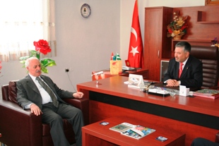 Vali'den Selvi'ye hayırlı olsun ziyareti
