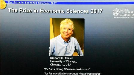 Nobel Ekonomi Ödülü'nü Thaler kazandı