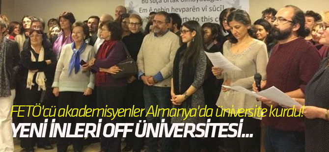 FETÖ'cü akademisyenler Almanya'da üniversite kurdu!