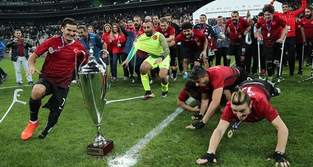 Ampute Milli Takım kaleci Selim Karadağ’dan şampiyonluğun öyküsü