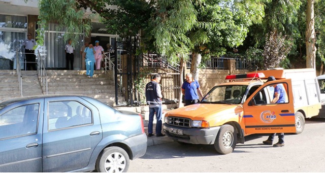 Gerçek sanılan tatbikat mahalleyi ayağa kaldırdı