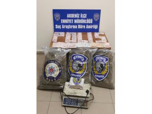 Mersin'de uyuşturucu operasyonu