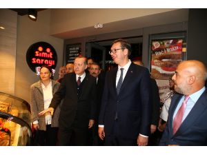 Cumhurbaşkanı Erdoğan Sırbistan'da