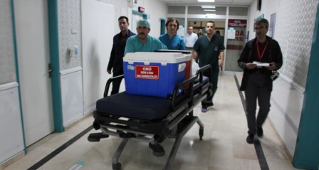 Madencinin organları umut oldu