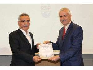 Kulu Belediyesi projesine teşekkür belgesi