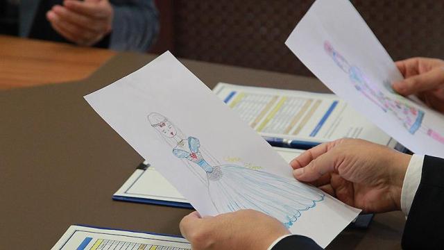 Engelli öğrenciler hayallerini kıyafetlere yansıtacak