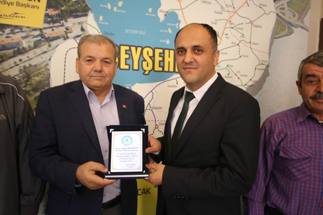 Kayabaşılılar’dan Başkan Özaltun’a teşekkür ziyareti