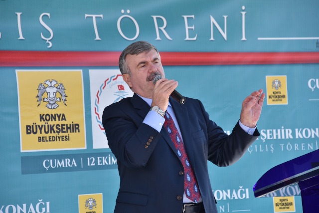 ÇUMRA ŞEHİR KONAĞI HİZMETE AÇILDI