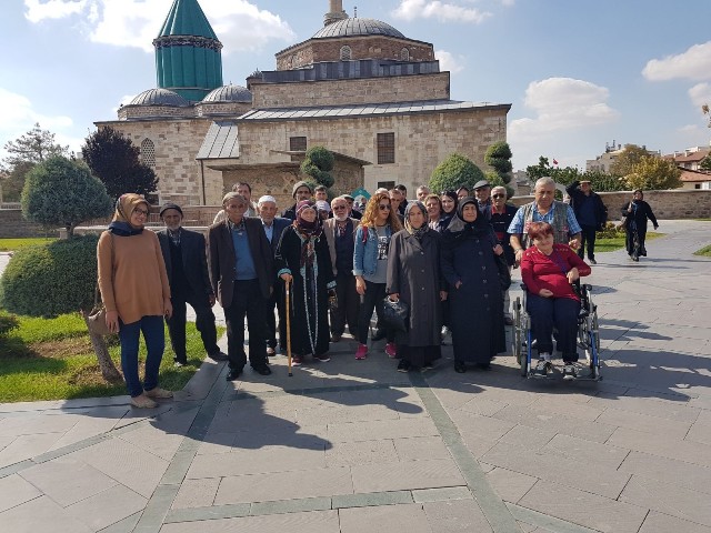 Bor Huzurevi sakinleri Konya’da