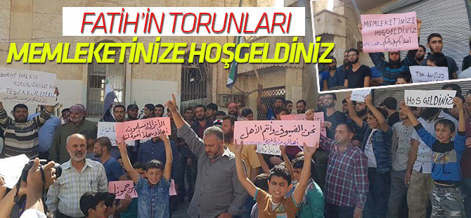 İdlib'de Türk askerine sevgi gösterileri sürüyor