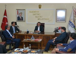 AK Parti Genel Başkan Yardımcısı Karacan'dan Bahçeci'ye ziyaret