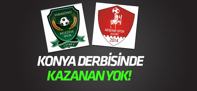 BAL'da Konya derbisinde kazanan yok!