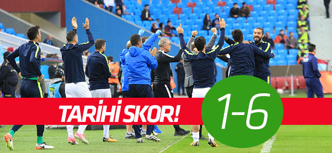 Trabzon'da tarihi skor!