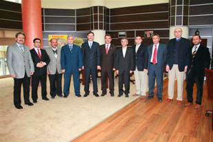 İş dünyasından tebrik ziyaretleri