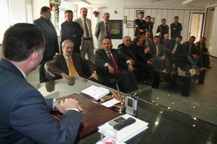 Dügen’den Taşçı’ya ziyaret