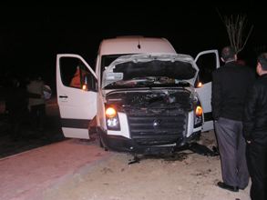 Trafik kazasında 12 yaralı