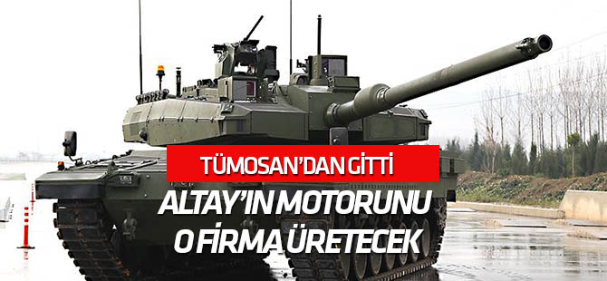 Altay tankına yerli motor için yeni ihale