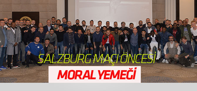 Atiker Konyaspor'da Salzburg maçı öncesi moral yemeği