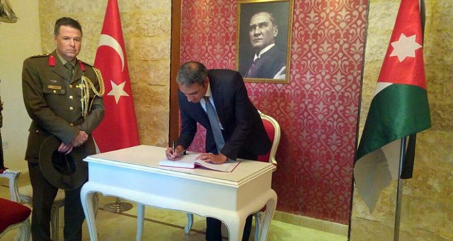 Ammanda Osmanlı şehitlerine vefa