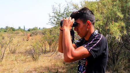 Boksör olmayı düşünürken kuş bilimine gönül verdi