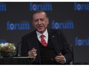 Cumhurbaşkanı Erdoğan, TRT World Forum'a katıldı