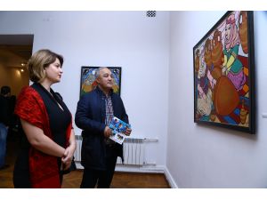 Türk ve Azerbaycanlı ressamlardan "Renklerin Kardeşliği" sergisi