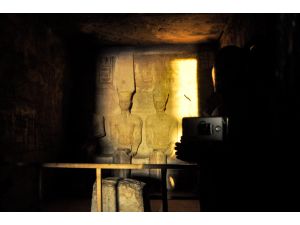 Mısır'da II. Ramses'e güneş vurdu