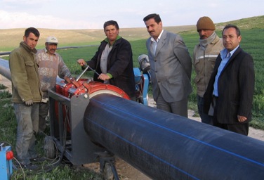 Çeltik, kapalı sistem ile sulanacak