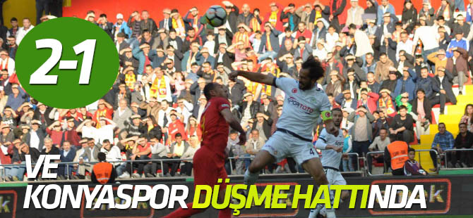 Ve Atiker Konyaspor düşme hattında