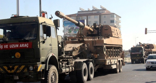 Sınıra büyük sevkıyat