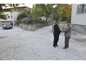 Gürün'de yol çalışmaları