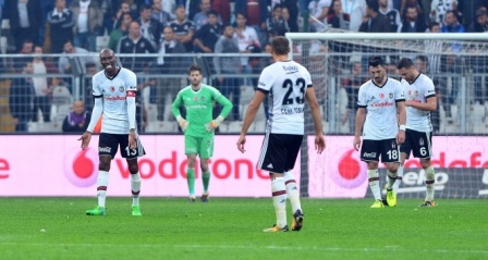 Beşiktaş'ın ligdeki galibiyet hasreti sürüyor