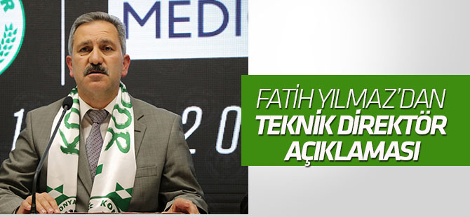Fatih Yılmaz'dan teknik direktör açıklaması
