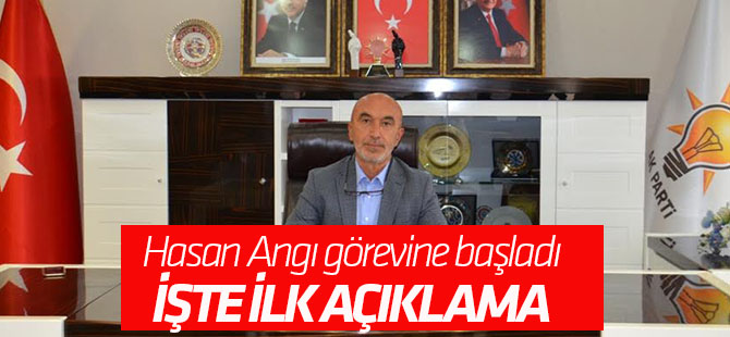 Ak Parti Konya İl Başkanı Hasan Angı Görevine Başladı