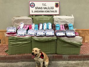İç çamaşırı kutusunda sigara kaçakçılığı