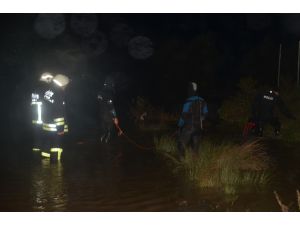 Tekirdağ'da askerin derede akıntıya kapılması